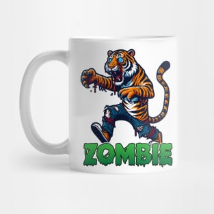 Tiger  Zombie Mug